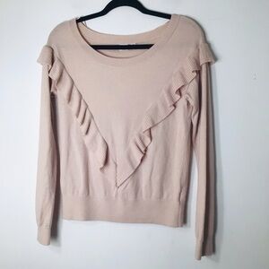 Gap sweater women medium merino wool pink